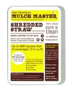 Shredded Clean Straw - 3.5 cu ft