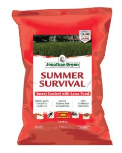 Jonathan Green Summer Survival Insect Control Plus Lawn Fertilizer 13-0-3 - 45 lbs. 15,000 sq ft