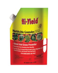 VPG Hi-Yield Herbicide Granules Weed & Grass Preventer Display - 4 lbs. 64/Display