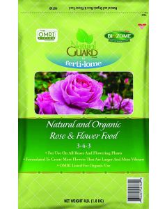 VPG Natural and Organic Rose & Flower Food 3-4-3 - 4 lbs
