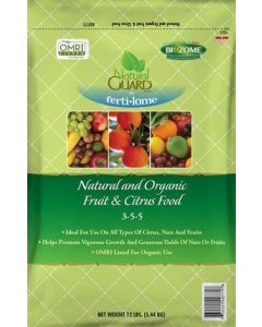 VPG Natural and Organic Fruit & Citrus Food 3-5-5 - 12 lbs